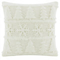 Decoratief sierkussen, kleur gebroken wit