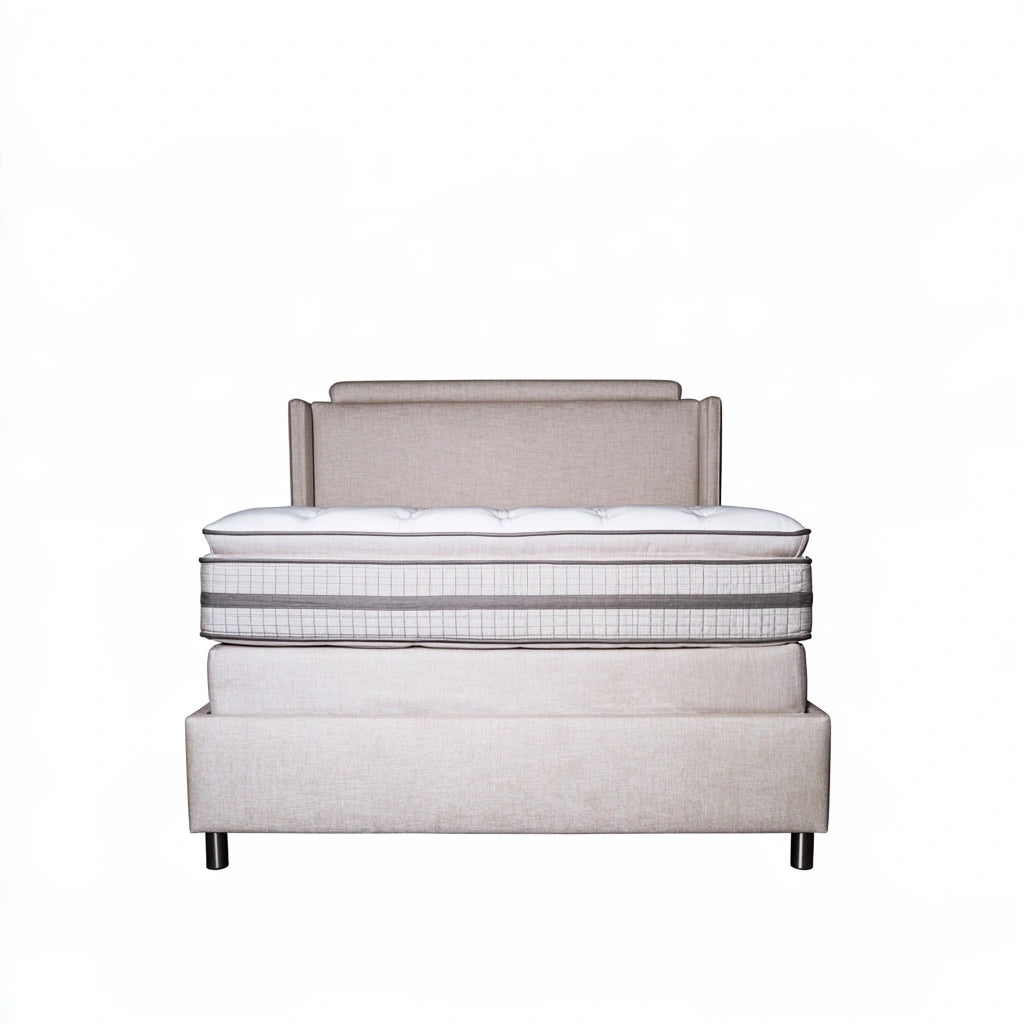 Bedframe, kleur grijs