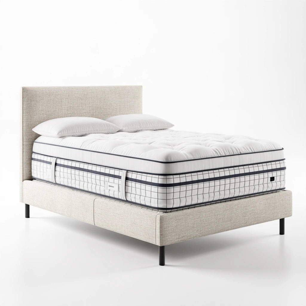 Bedframe, kleur grijs